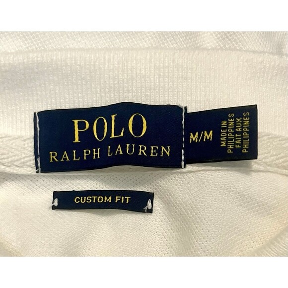 Vintage Polo Ralph Lauren Shirt Big Pony Size M Medium Rare - Picture 4 of 5
